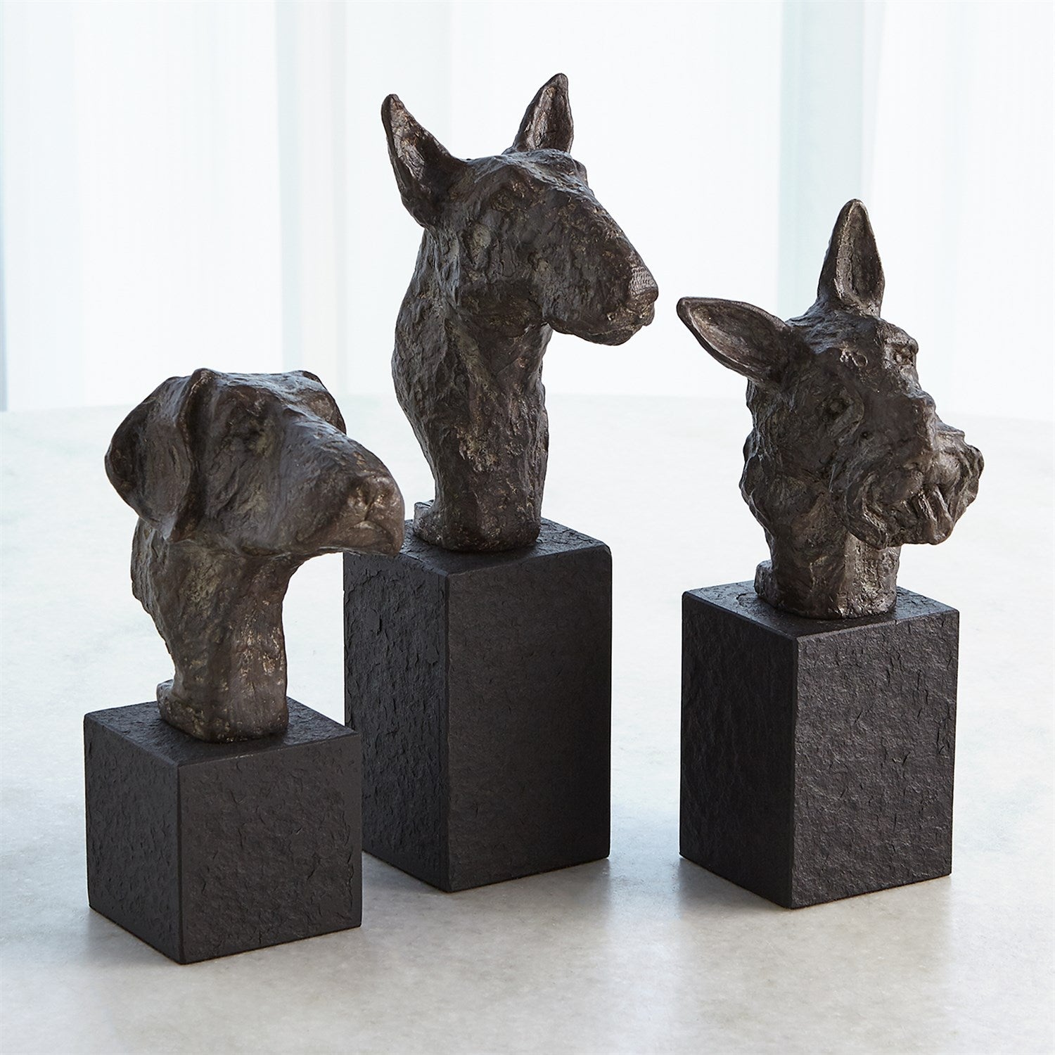 Global Views Bronze Scottish Terrier Sculpture