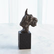 Global Views Bronze Scottish Terrier Sculpture