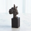 Global Views Bronze Scottish Terrier Sculpture
