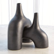 Global Views Black Stretch Vase