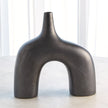 Global Views Black Stretch Vase