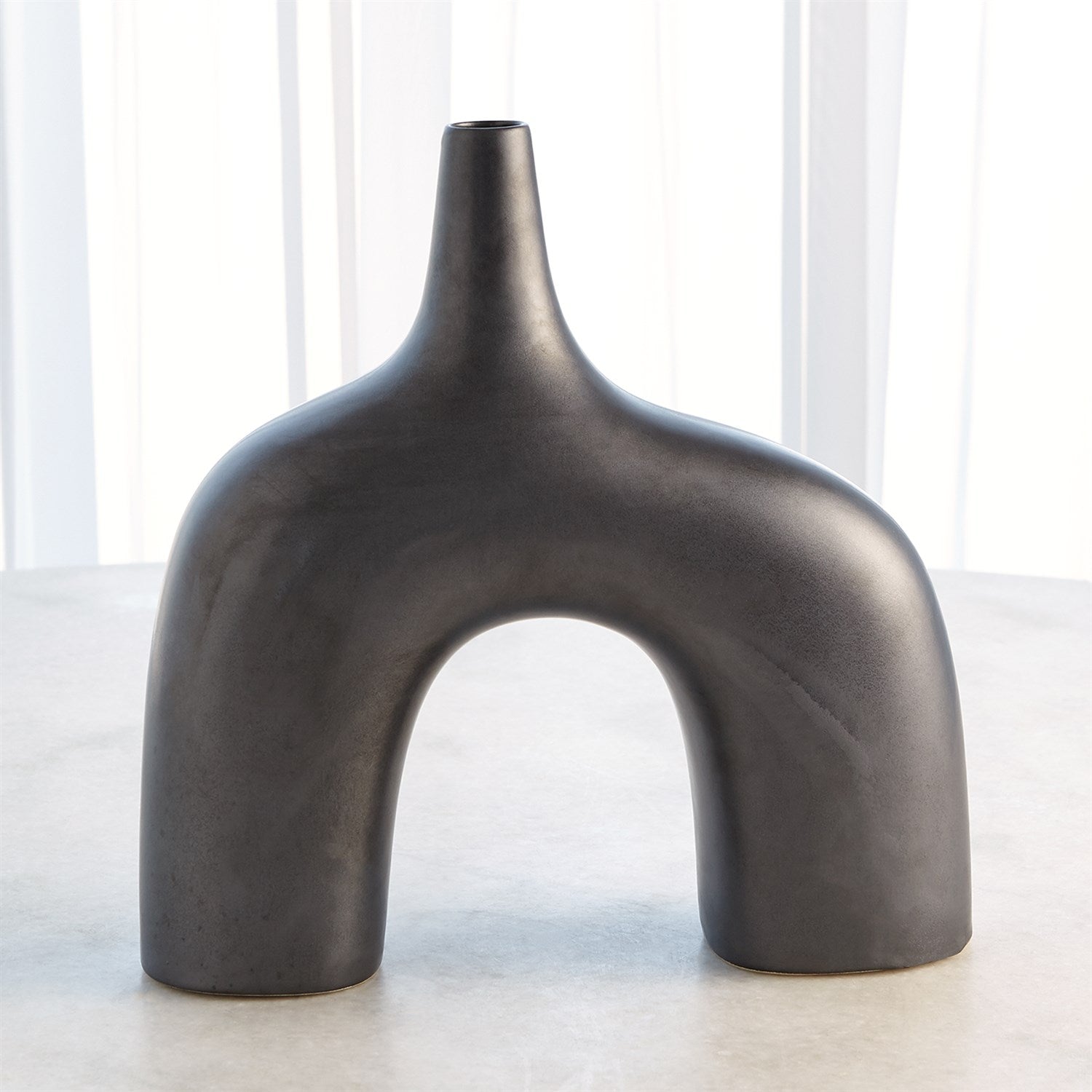 Global Views Black Stretch Vase