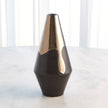 Global Views Platinum Bottom Gilded Dip Vase