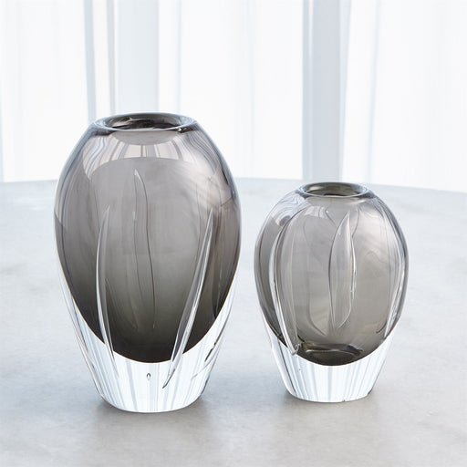 Global Views Split Vase - Grey