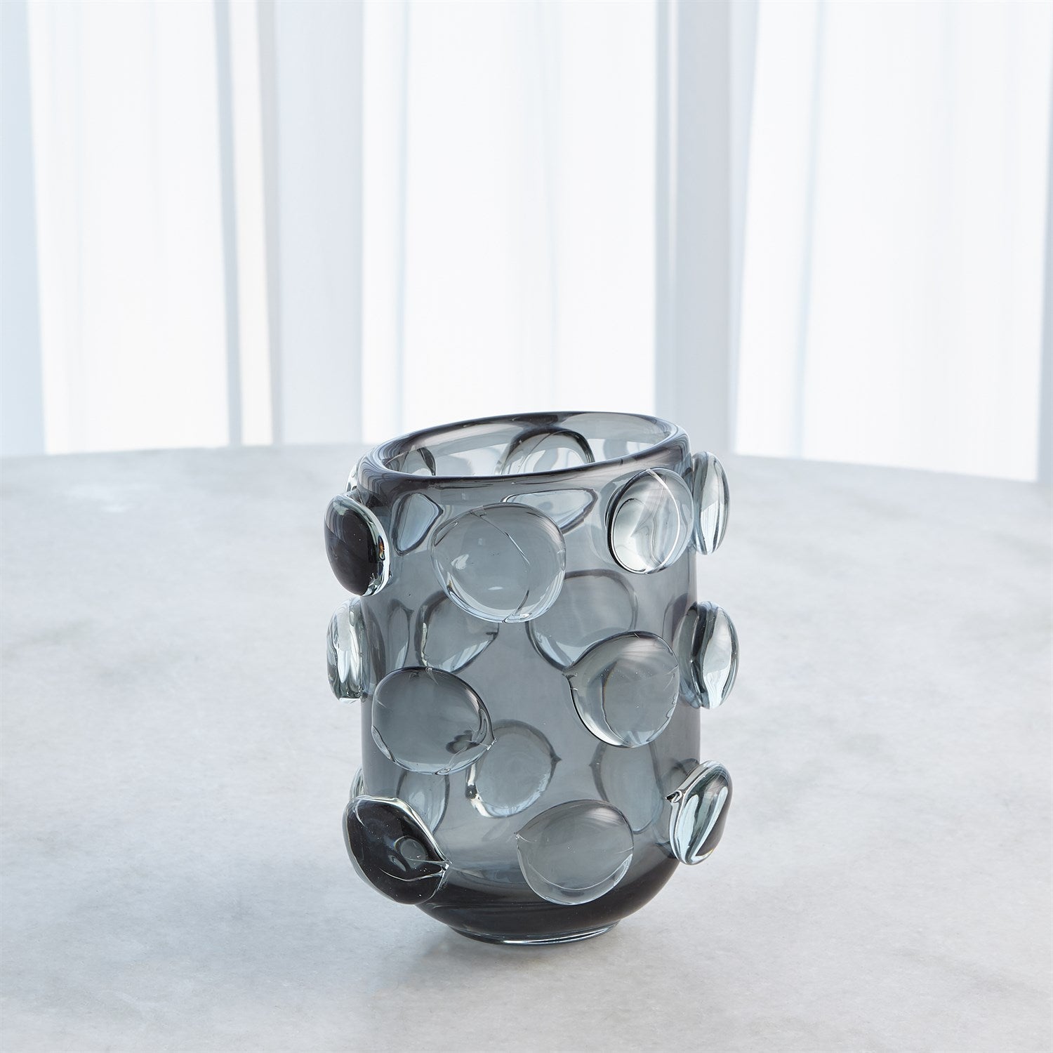 Global Views Grey Rondelle Vase