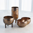 Global Views Burnt Brass Double Alchemy Container