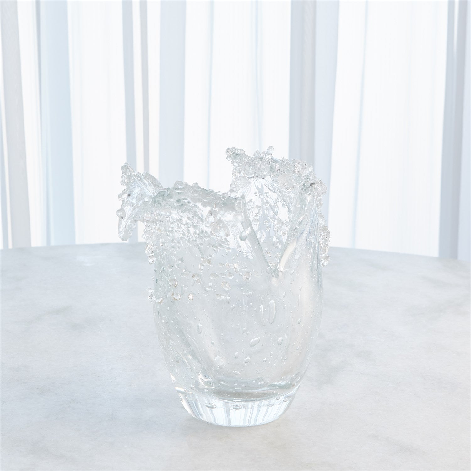 Global Views Clear Dual Wave Bowl Clearance