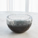 Global Views Prism Vases & Bowl - Grey