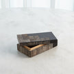 Global Views Gilles Ribbed Horn Resin Box