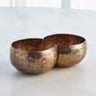 Global Views Burnt Brass Double Alchemy Container