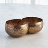 Global Views Burnt Brass Double Alchemy Container