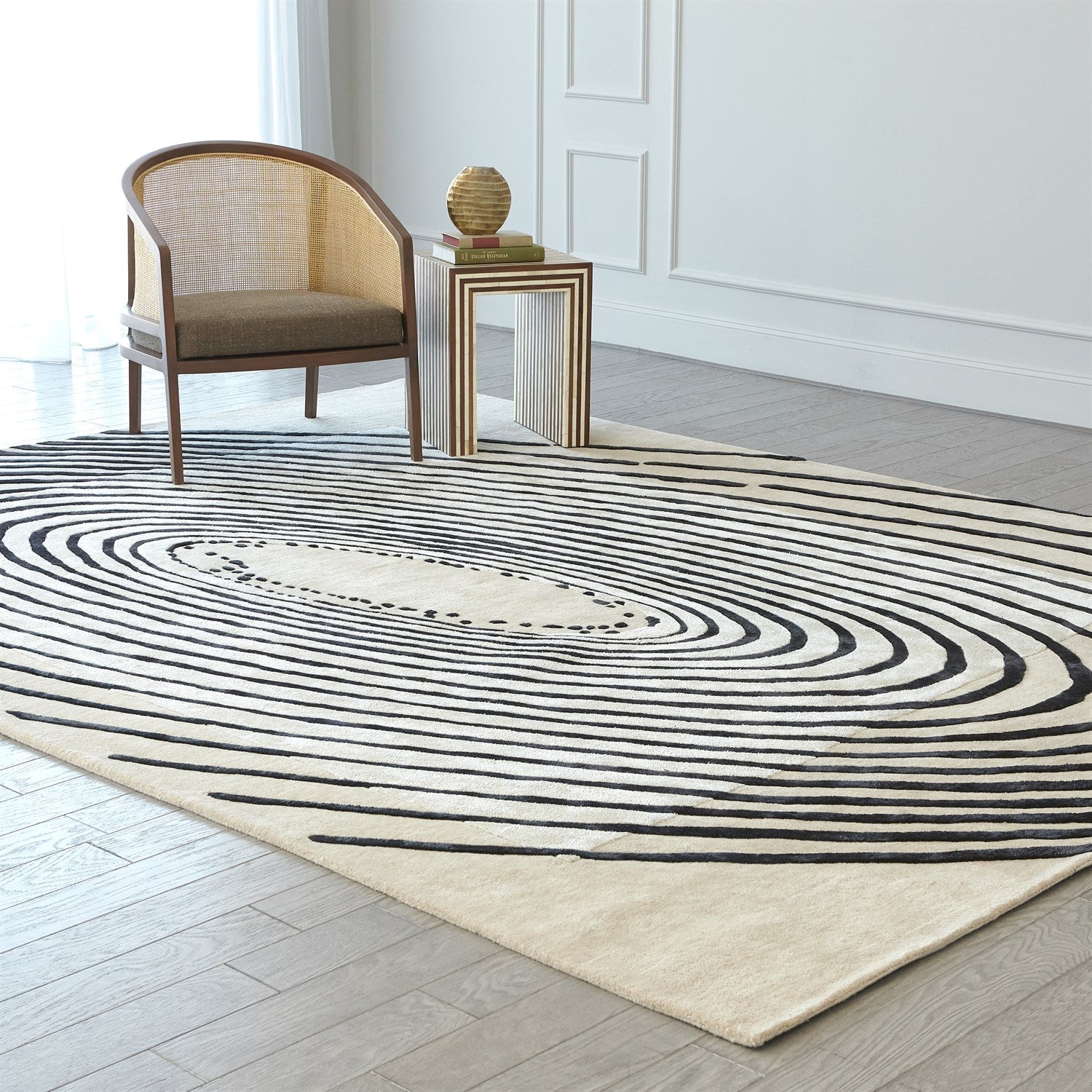 Global Views Concentric Circles Rug Clearance