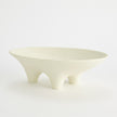 Global Views Ivory Opus Triple Leg Bowl