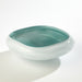 Global Views Square Cased Glass Bowl - Azure