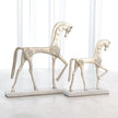 Global Views Silver Roman Horse Clearance