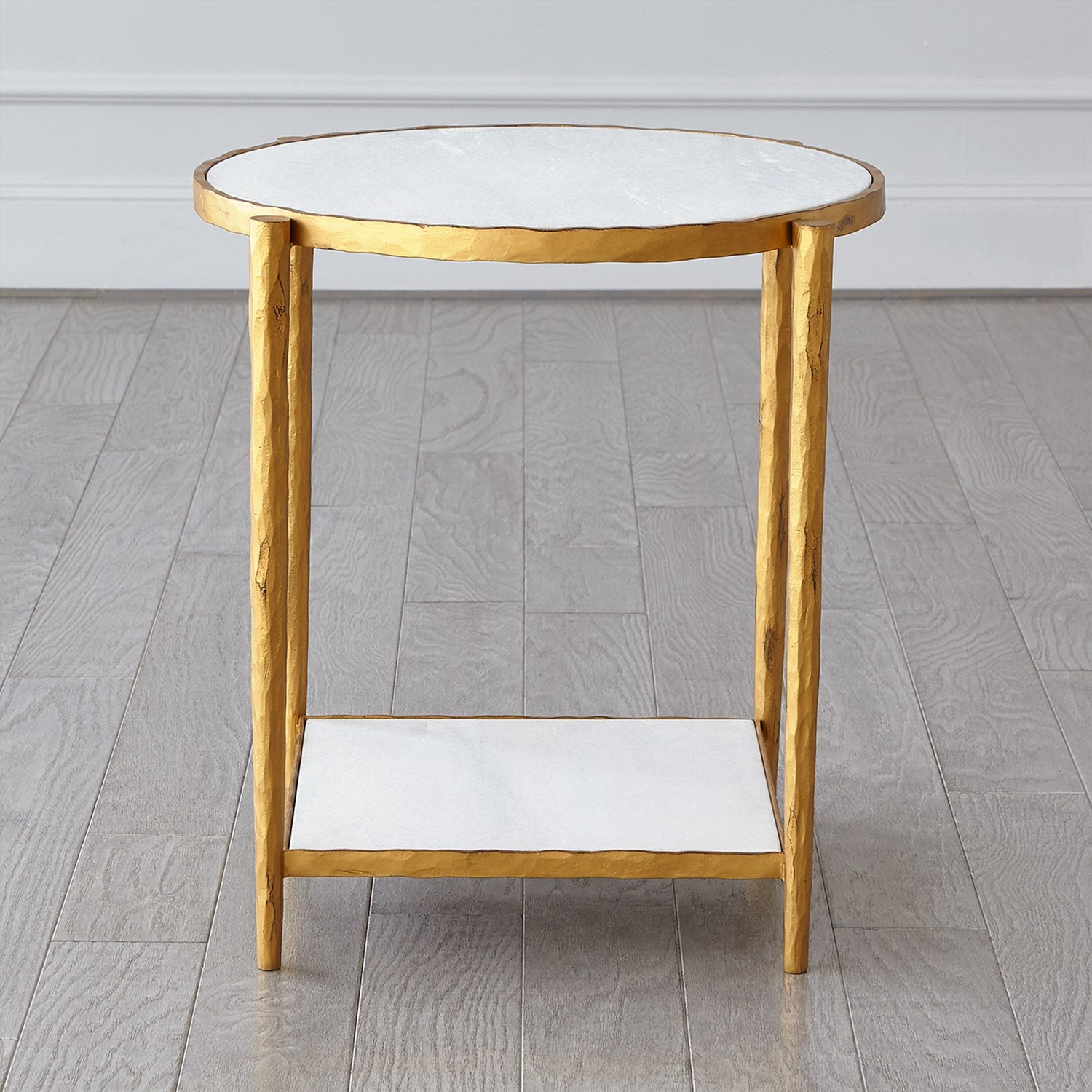 Global Views Circle/Square Side Table