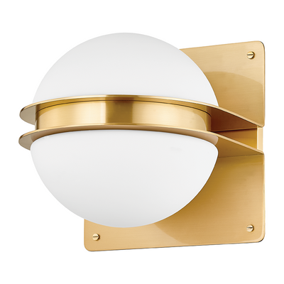Hudson Valley Lighting Rudolf 2 Light 10 inch Aged Brass Wall Sconce Wall Light Clearance