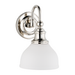 Hudson Valley Lighting Sutton 1 Light 7 inch Polished Nickel Bath and Vanity Wall Light
