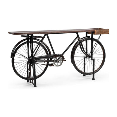 Classic Home Cycle Reclaimed Wood Counter Table