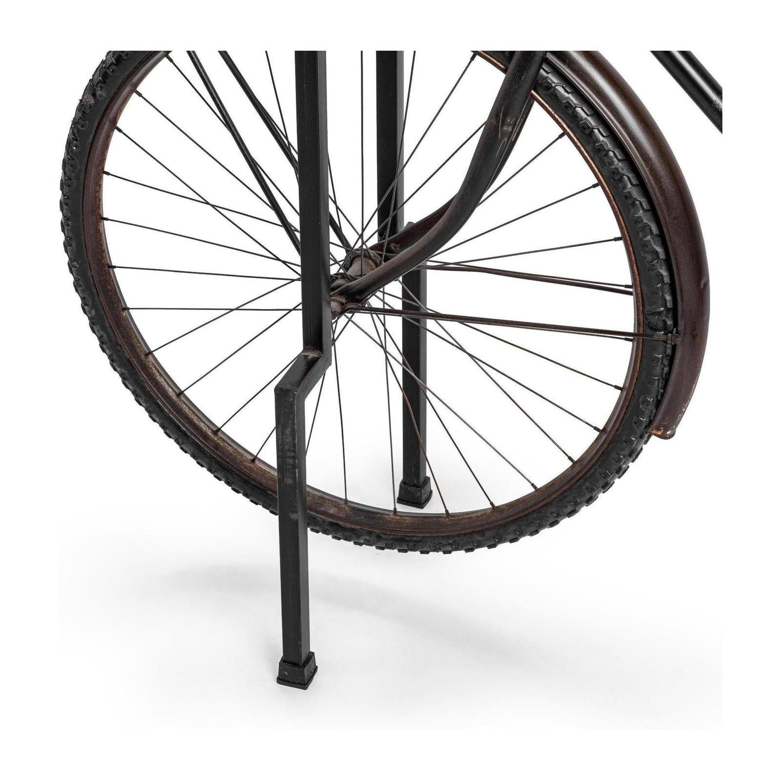 Classic Home Cycle Reclaimed Wood Counter Table