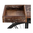 Classic Home Cycle Reclaimed Wood Counter Table
