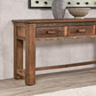 Classic Home Ezra Reclaimed Wood 6 Drawer Console Table