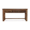 Classic Home Ezra Reclaimed Wood 3Dwr Console Table