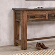 Classic Home Ezra Reclaimed Wood 3Dwr Console Table