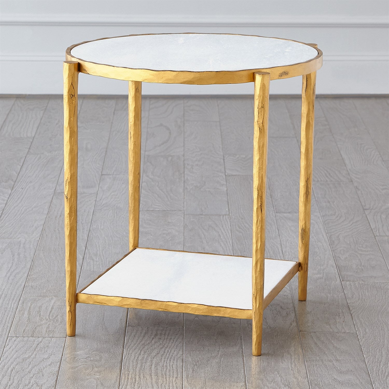 Global Views Circle/Square Side Table
