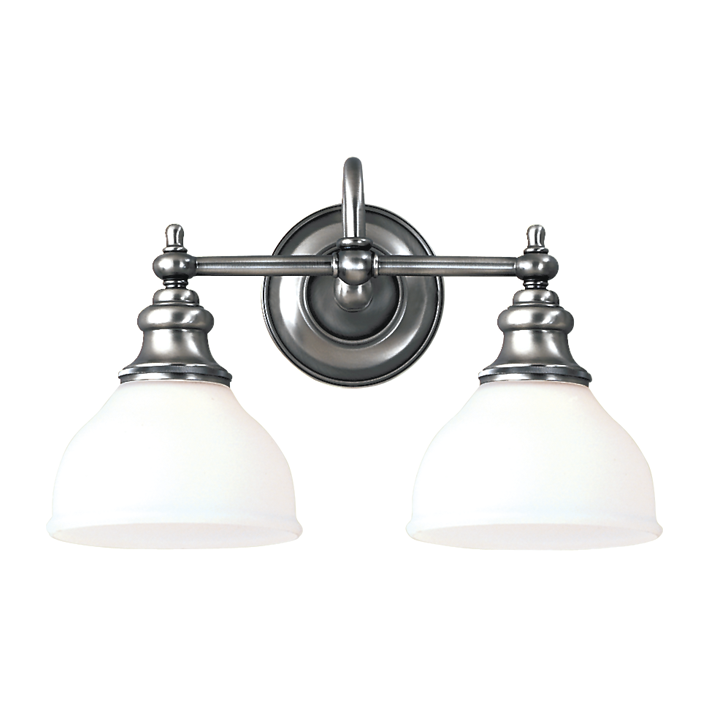 Hudson Valley Lighting Sutton 2 Light 16.25 inch Polished Nickel Bath and Vanity Wall Light