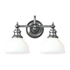 Hudson Valley Lighting Sutton 2 Light 16.25 inch Polished Nickel Bath and Vanity Wall Light