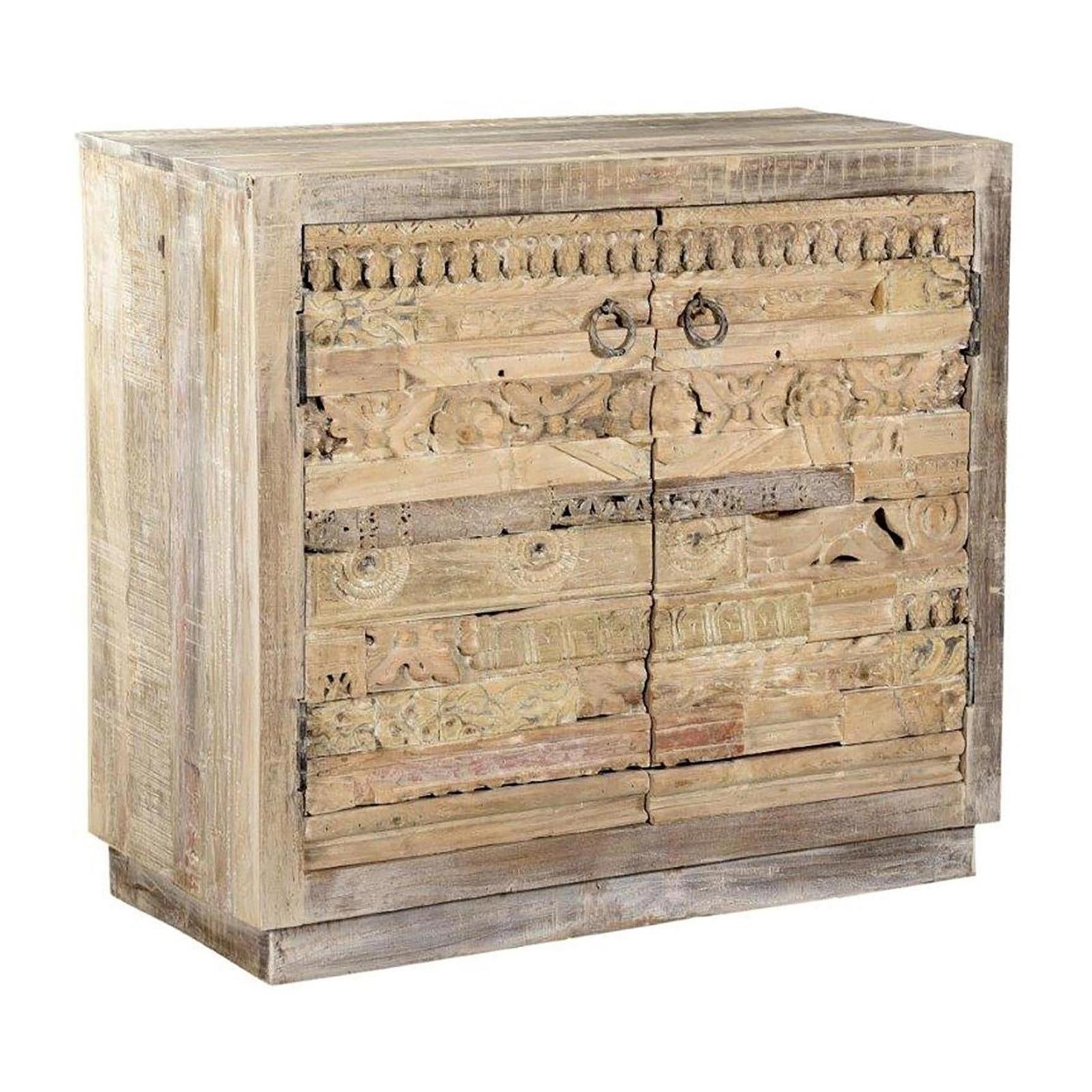 Classic Home Alta Reclaied Wood 2 Door Cabinet