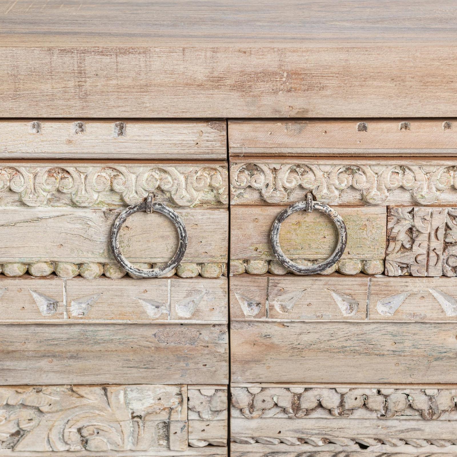 Classic Home Alta Reclaimed Wood 4 Door Cabinet LTS