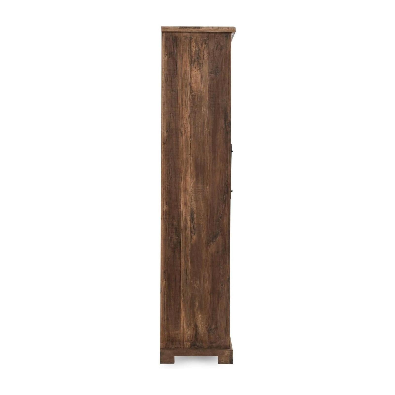 Classic Home Zion Reclaimed Wood Tall Cabinet