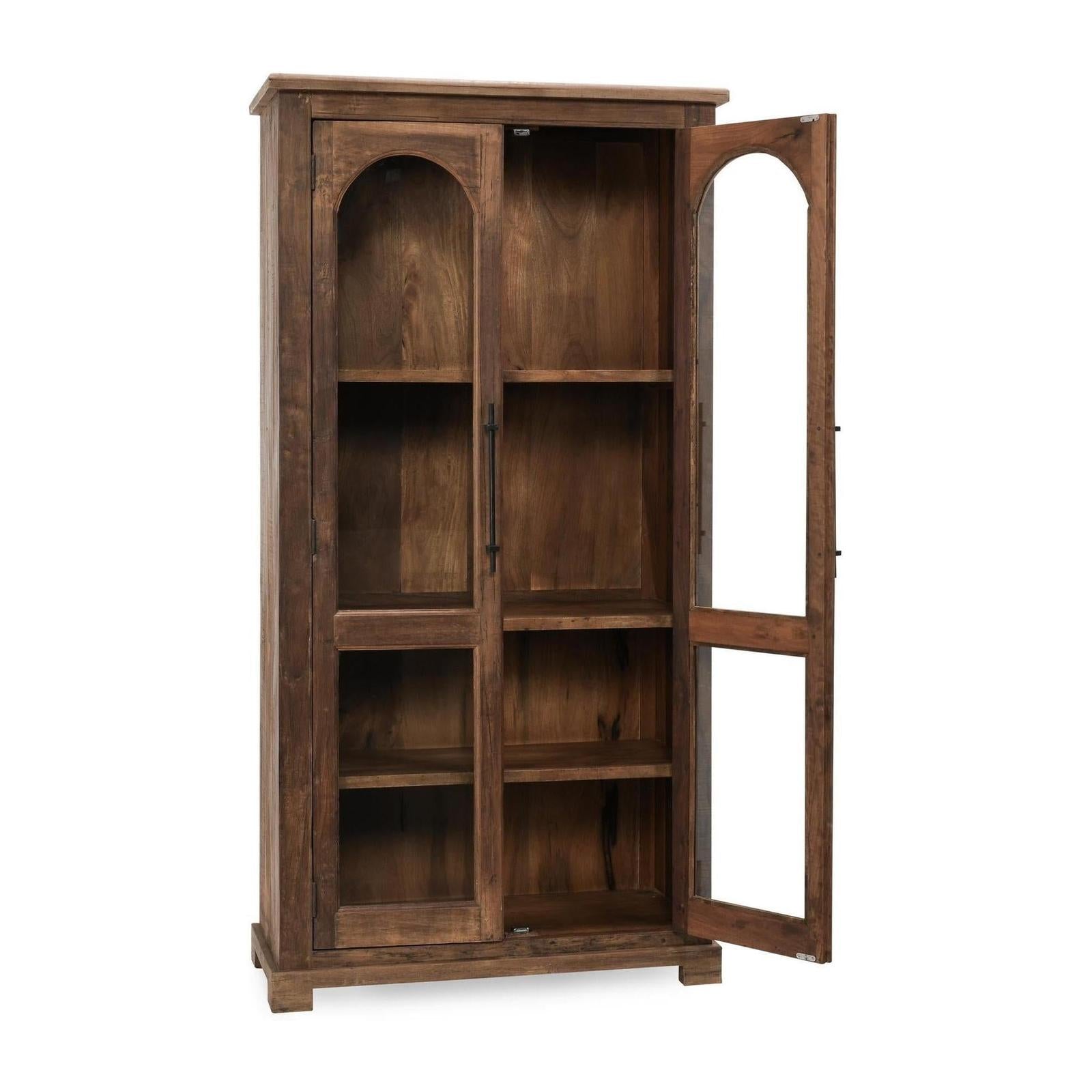 Classic Home Zion Reclaimed Wood Tall Cabinet