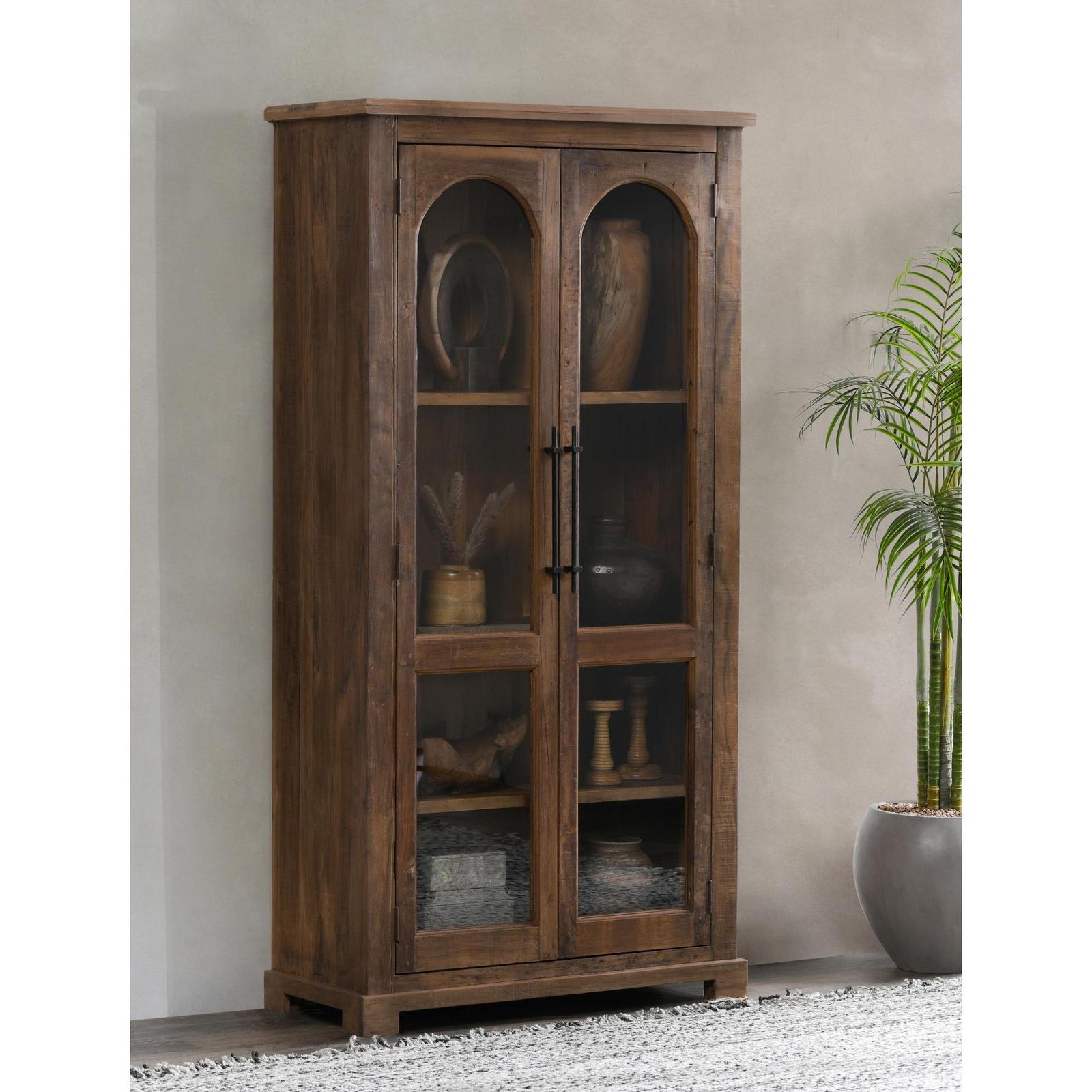 Classic Home Zion Reclaimed Wood Tall Cabinet