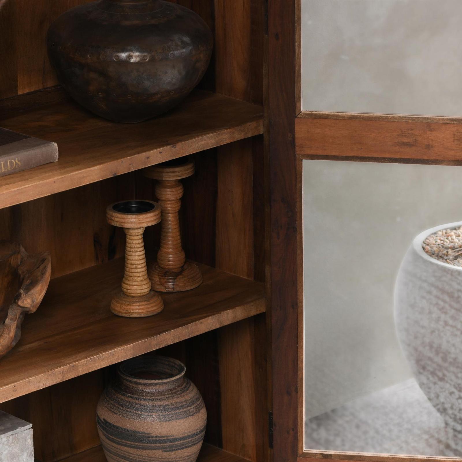 Classic Home Zion Reclaimed Wood Tall Cabinet
