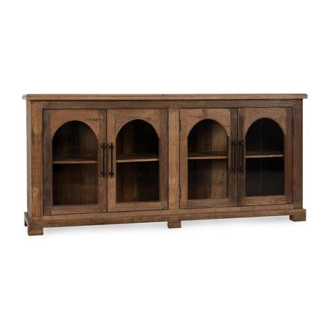Classic Home Zion Reclaimed Wood 4 Door Cabinet