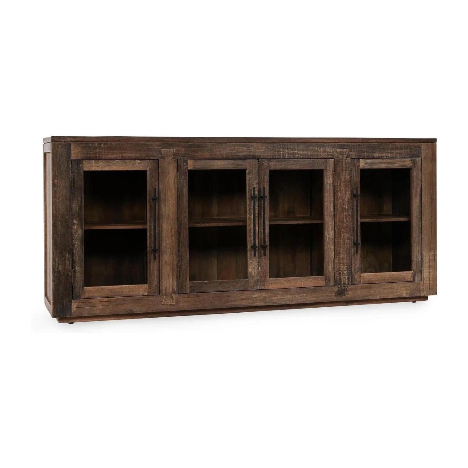 Classic Home Jett Reclaimed Wood 4 Door Cabinet
