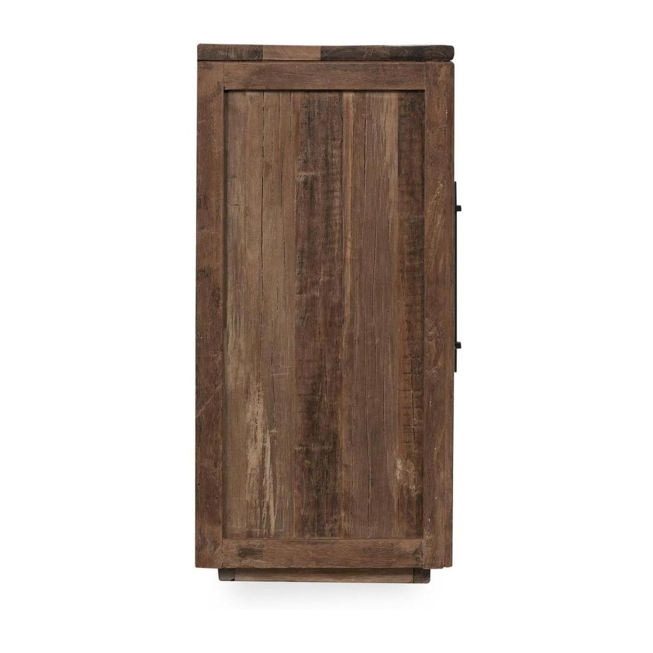 Classic Home Jett Reclaimed Wood 4 Door Cabinet
