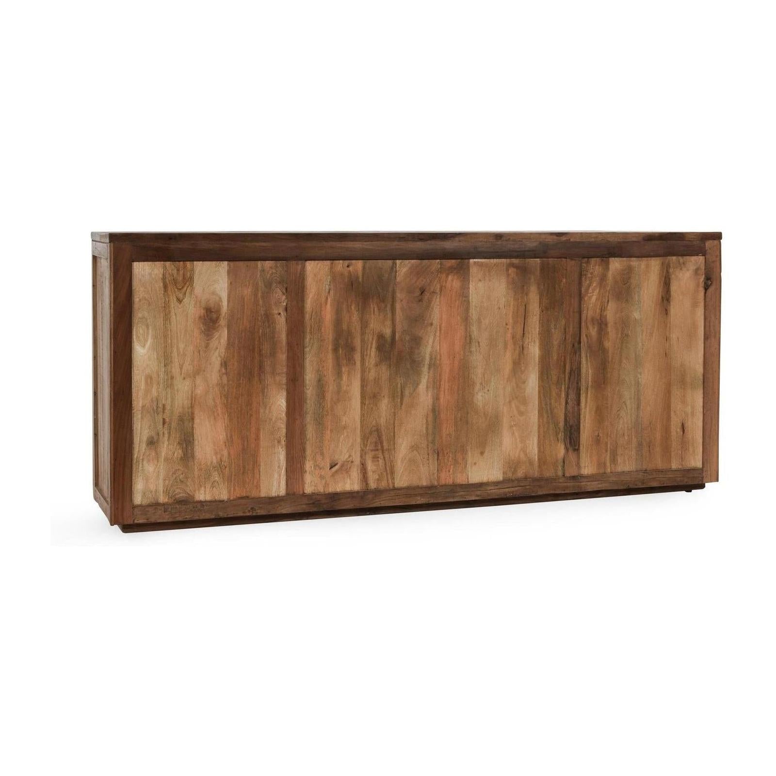 Classic Home Jett Reclaimed Wood 4 Door Cabinet