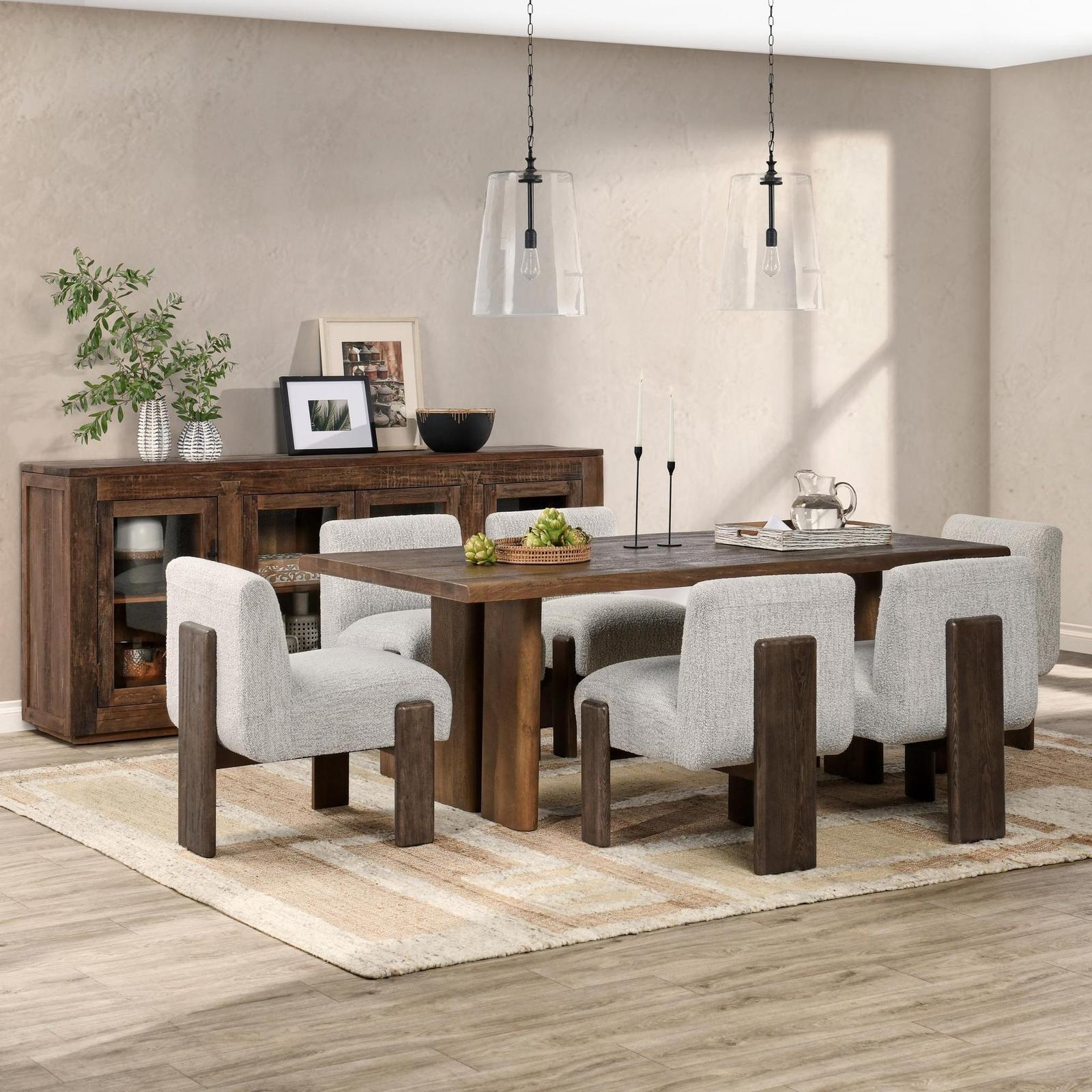 Classic Home Jett Reclaimed Wood 4 Door Cabinet
