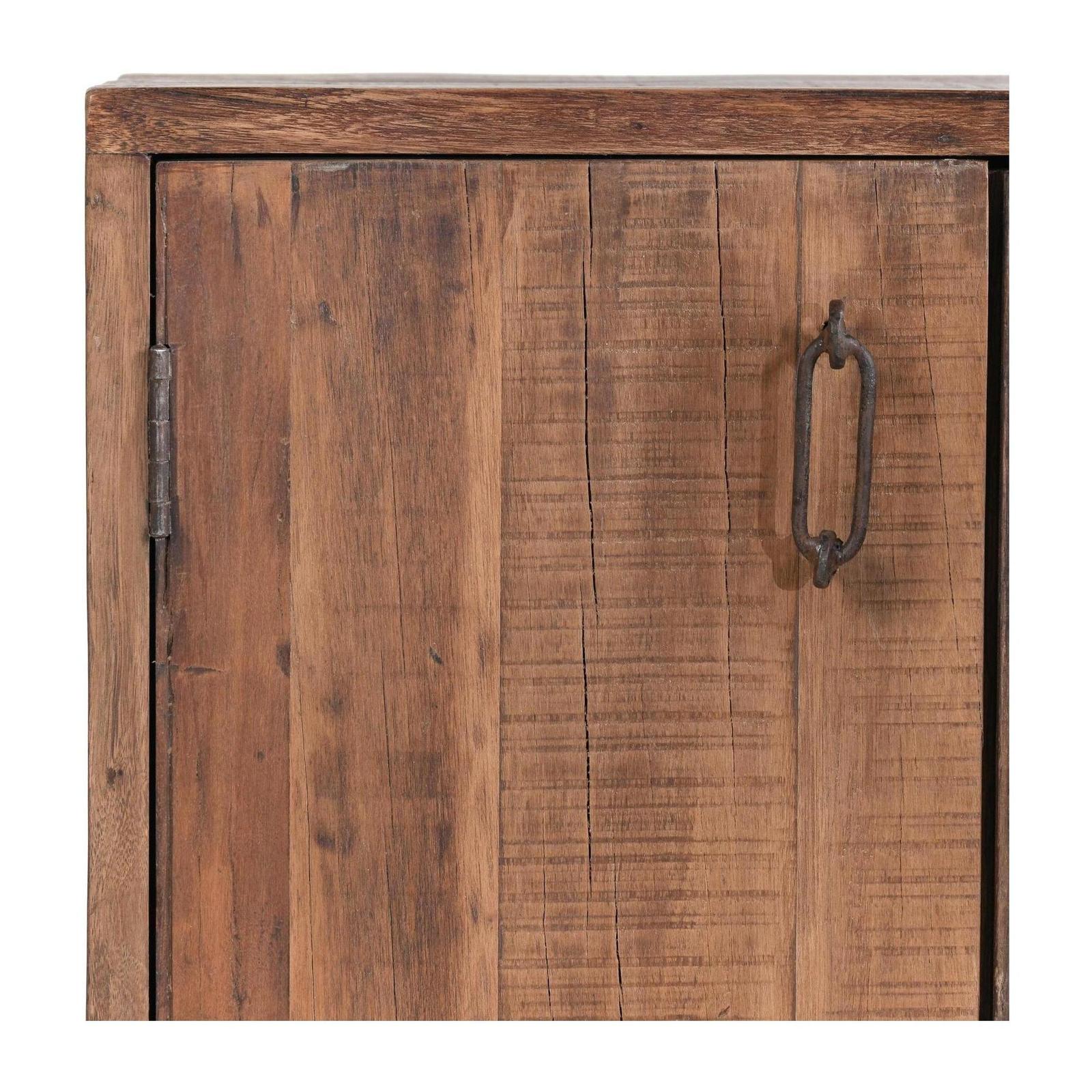 Classic Home Cleo Reclaimed Wood 6 Door Cabinet