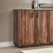 Classic Home Cleo Reclaimed Wood 6 Door Cabinet