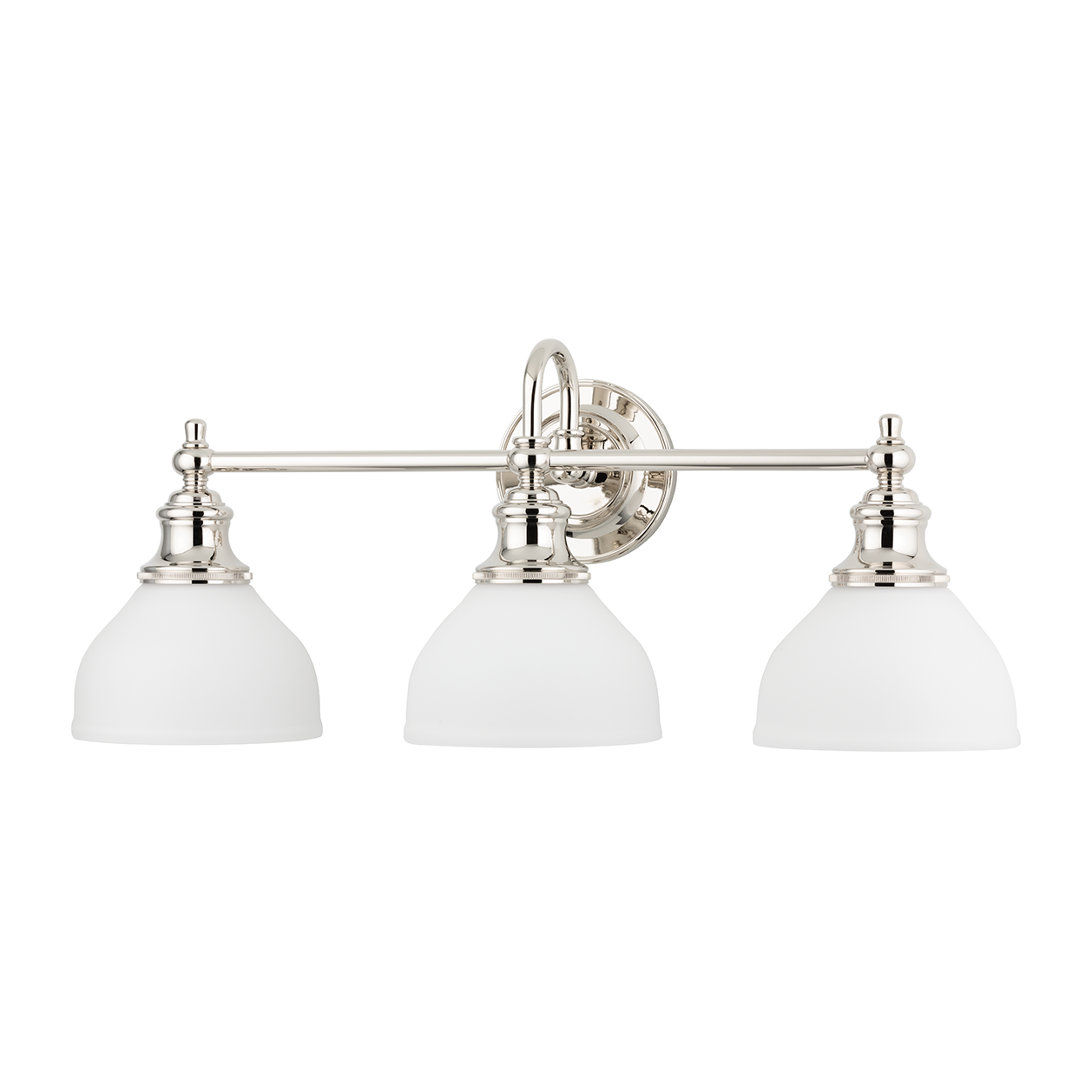 Hudson Valley Lighting Sutton 3 Light 26 inch Polished Nickel Bath and Vanity Wall Light