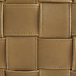 Global Views Putty Soft Woven Leather Basket