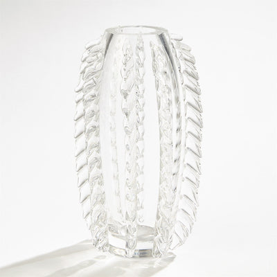 Global Views Clear Fringe Vase Clearance