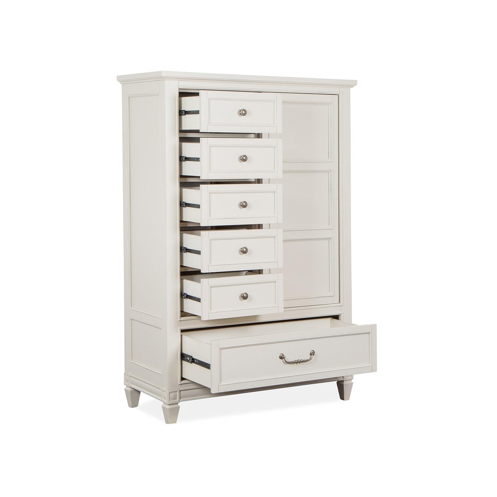 Magnussen Home Willowbrook Egg Shell White Chest