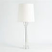 Global Views Modern Crystal Column Lamp