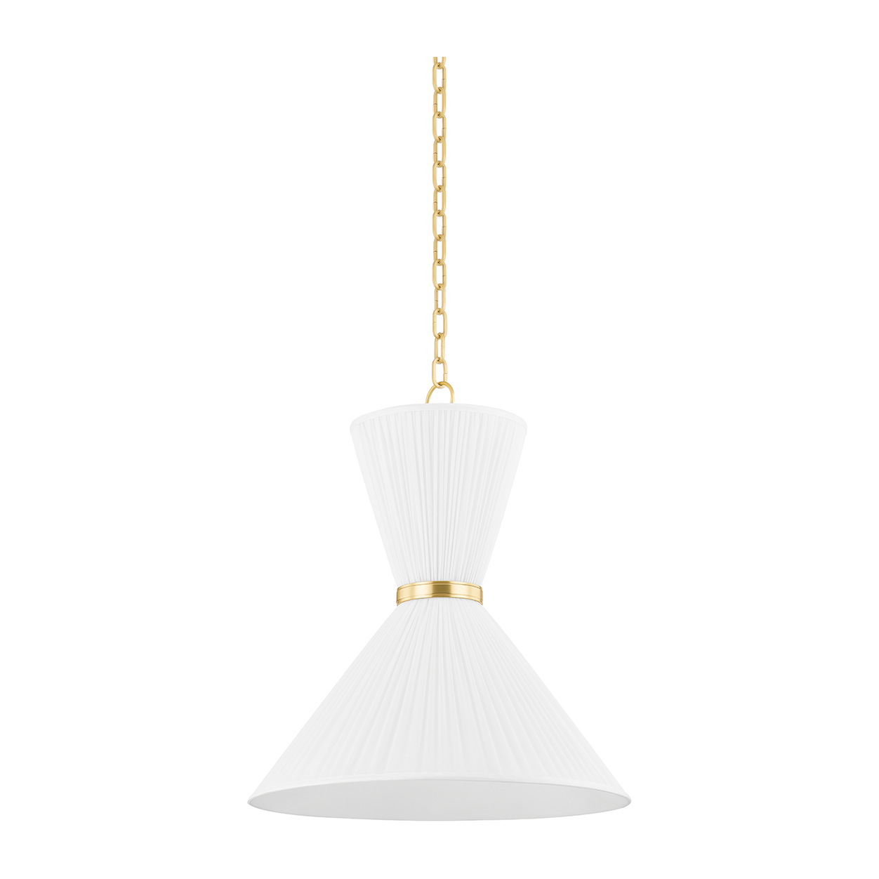 Hudson Valley Lighting Enid 2 Light 22 inch Aged Brass Pendant Ceiling Light